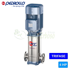 HT 22/2-PRO - Pompë elektrike vertikale shumëfazore me një fazë 4 HP - Pedrollo