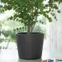 Millennium R Tall Pot - Vaso tondo da 53 cm antracite - Deroma