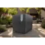 Millennium R Cube - 39cm cube vase in anthracite