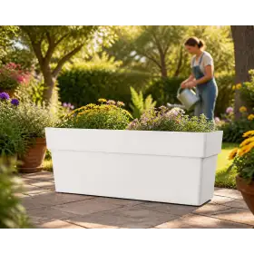 Like Trough - Vaso a cassetta da 99 cm bianco