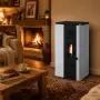 Noa - Sobë me pelet e bardhë 6,3 kW