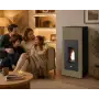 Ilaria Hydro stufa a pellet hydro 17.5 kW tortora