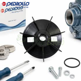 FAN-63R - Fan for 12 mm shaft electric pump Pedrollo - 1
