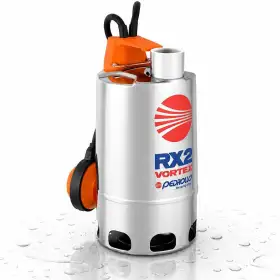 Pompe électrique triphasée VORTEX RX 2/20 (5 m) - 0,50 CV pour eaux chargées