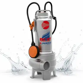 BC 15/50-ST - Electrobomba BICOCANAL trifásica de 1,5 CV para aguas residuales Pedrollo - 1