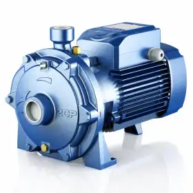 Pompe centrifuge triphasée à deux roues 2CP 25/130 - 1 CV - Pedrollo