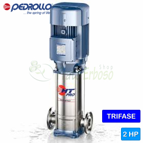 HT 10/3-PRO - Pompë elektrike vertikale shumëshkallëshe trefazore 2 HP Pedrollo - 1