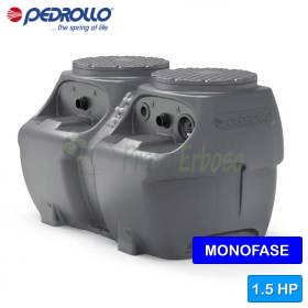 SAR 550-BCm 15/50 - Stazione di sollevamento acqua lurida da 1.5 HP Pedrollo - 1