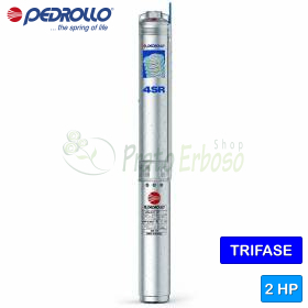 4SR 4/15 S-PS - 2 HP three-phase submersible electric pump Pedrollo - 1 4SR 4/15 S-PS - 2 HP three-phase submersible electric pump Pedrollo - 1