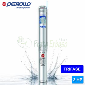 4SR 4/22 S-PS - Pompë elektrike zhytëse trefazore 3 HP Pedrollo - 1 4SR 4/22 S-PS - Pompë elektrike zhytëse trefazore 3 HP Pedrollo - 1