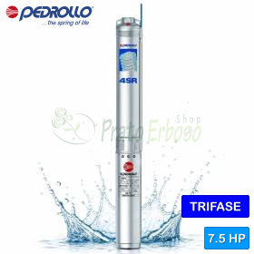Pompë elektrike zhytëse trefazore 4SR 4/54 S-PS - 7.5 HP
