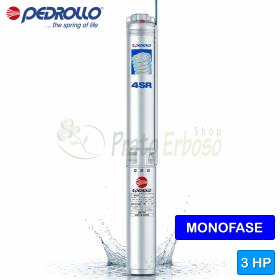 Pompë Elektrike Zhytëse Njëfazore 4SRm 12/13 N-PS - 3 HP - Pedrollo