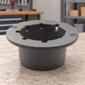 Gusseiserner Feuerkorb für 9-11 kW, robust und langlebig, ideal für Wärme und Atmosphäre im Freien.