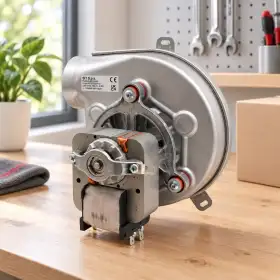 Ventilateur centrifuge métallique 951061500 avec moteur intégré sur établi