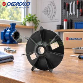 Ventilateur FAN-80 noir pour pompe électrique, alésage 20 mm, posé sur établi d’atelier