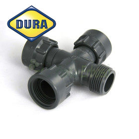 M320-010 - Raccordo a croce bocchettonato MFFF da 1"