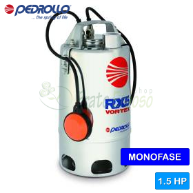 RXm 5/40 - 1.5 HP single-phase VORTEX electric pump for dirty water