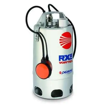 RXm 5/40 - Pompe électrique monophasée VORTEX 1,5 HP pour eaux usées