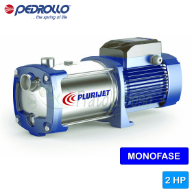 PLURIJETm 6/90 - Bomba eléctrica multiimpulsor autocebante monofásica de 2 HP Pedrollo - 1 PLURIJETm 6/90 - Bomba eléctrica multiimpulsor autocebante monofásica de 2 HP Pedrollo - 1