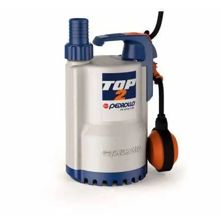 TOP 3 (5m) - pompa electrica de scurgere de 0,75 CP pentru apa curata Pedrollo - 1