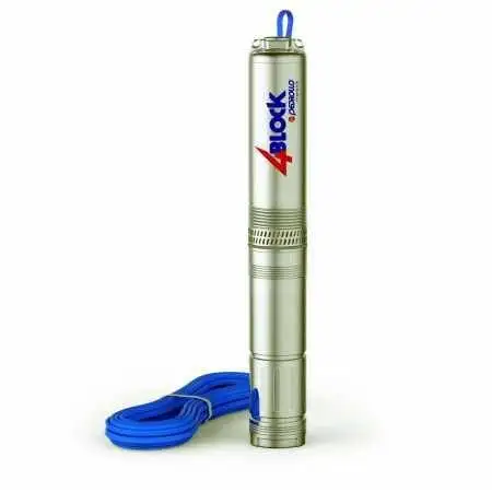 4BLOCKm 2/13 (20m) - Electrobomba sumergible monofásica de 1 HP Pedrollo - 1