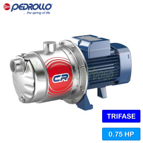3CR 100 - pompë elektrike centrifugale trefazore me shumë shtytës 0,75 HP Pedrollo - 1 3CR 100 - pompë elektrike centrifugale trefazore me shumë shtytës 0,75 HP Pedrollo - 1