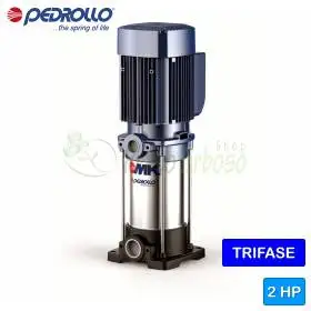 MK 5/7 - Electrobomba multietapa vertical trifásica de 2 HP Pedrollo - 1