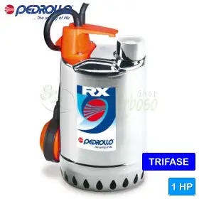 RX 4 - Elettropompa per acque chiare trifase da 1 HP RX 4 - Elettropompa per acque chiare trifase da 1 HP