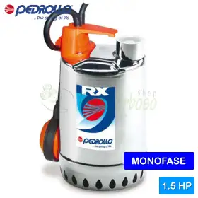 RXm 5 - Elettropompa per acque chiare monofase da 1.5 HP RXm 5 - Elettropompa per acque chiare monofase da 1.5 HP