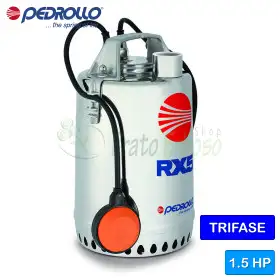 RX 5 - Pompe électrique triphasée 1,5 CV pour eau claire RX 5 - Pompe électrique triphasée 1,5 CV pour eau claire