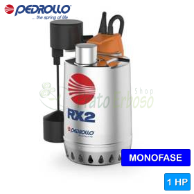 Elettropompa sommersa RXm 4 - GM 1 HP in acciaio inox