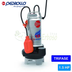 Elettropompa VX 15/35 VORTEX 1.5 HP per acque luride Elettropompa VX 15/35 VORTEX 1.5 HP per acque luride
