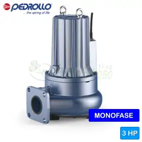 VXCm 30/50-F - Electrobomba VORTEX para aguas residuales monofásica, 3