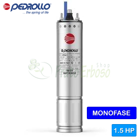 Motor rebobinabil monofazat 4PDm/1,5 - 4" 1,5 CP Pedrollo - 1