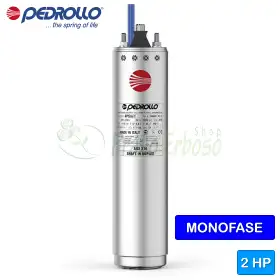 4PSm/2 - Motore incapsulato 4" da 2 HP monofase