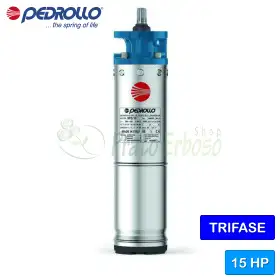 6PD/15 - 6" 15 HP three-phase rewindable motor