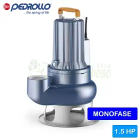 MCm 15/50 - Electrobombas BICOCANALES monofásicas de 1,5 HP para aguas