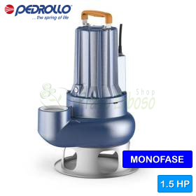 MCm 15/50 - Pompes à eaux usées électriques monophasées à deux canaux de 1,5 CV