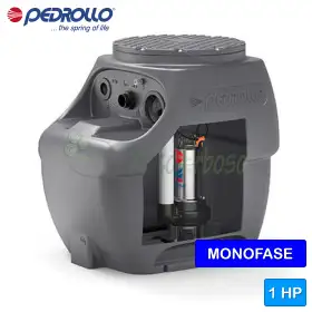 Estación de bombeo de aguas residuales SAR 250-VXm 10/35 - 1 HP