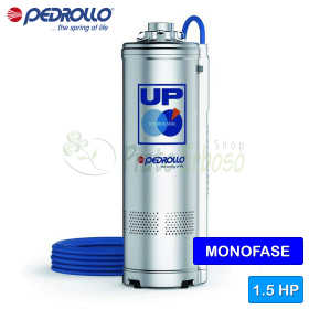 Pompe électrique submersible monophasée UPm 8/3 (10 m) - 1,5 CV