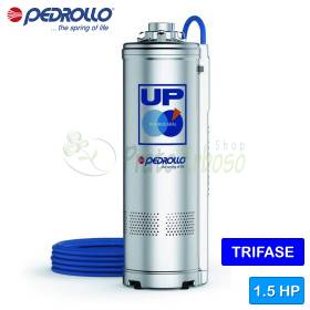 Pompe électrique submersible triphasée UP 8/3 (10 m) - 1,5 CV 400 V