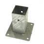 PRTPLSTR9 - 4 portapilastri a bicchiere per palo quadro 9 cm