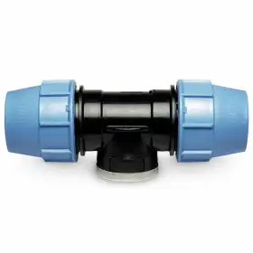 S085016012 - Tee a 90 gradi a compressione 16 x 1/2" x 16