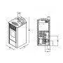 Stufa a pellet Lory 9.5 kW rossa