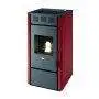 Martina - 11.5 Kw red pellet stove Punto Fuoco - 1