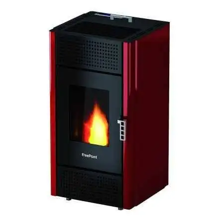 Miriam - Soba rosie pe peleti 7 Kw Free Point - 1