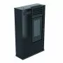 Susy - Estufa de pellets negra de 7,5 kW