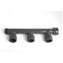 M301-010-3 - Collettore bocchettonato a 3 uscite da 1"