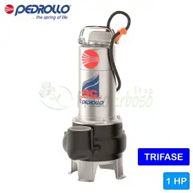 BC 10/50 (10m) - electropompa CU DOUA CANALE pentru canalizare