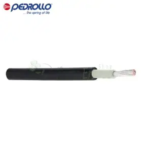 117SF104N - Kabllo fotovoltaike e zezë 1 X 4 mm2